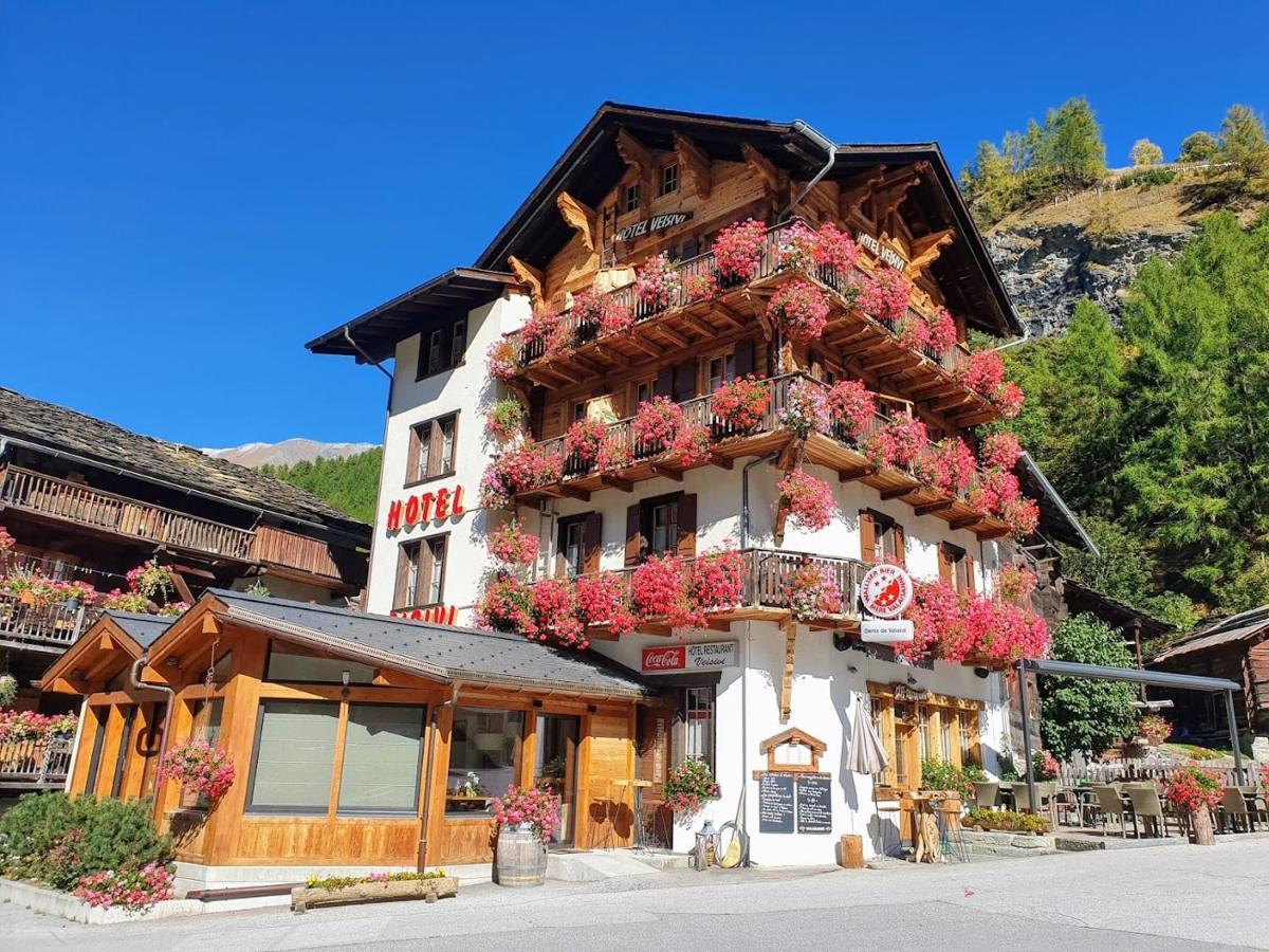 Hôtel Dents de Veisivi Les Haudères Extérieur photo